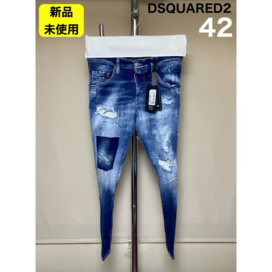 DSQUARED2(ディースクエアード)の新品 42 22ss DSQUARED2 スキニーデニム SKATER 5225 メンズのパンツ(デニム/ジーンズ)の商品写真