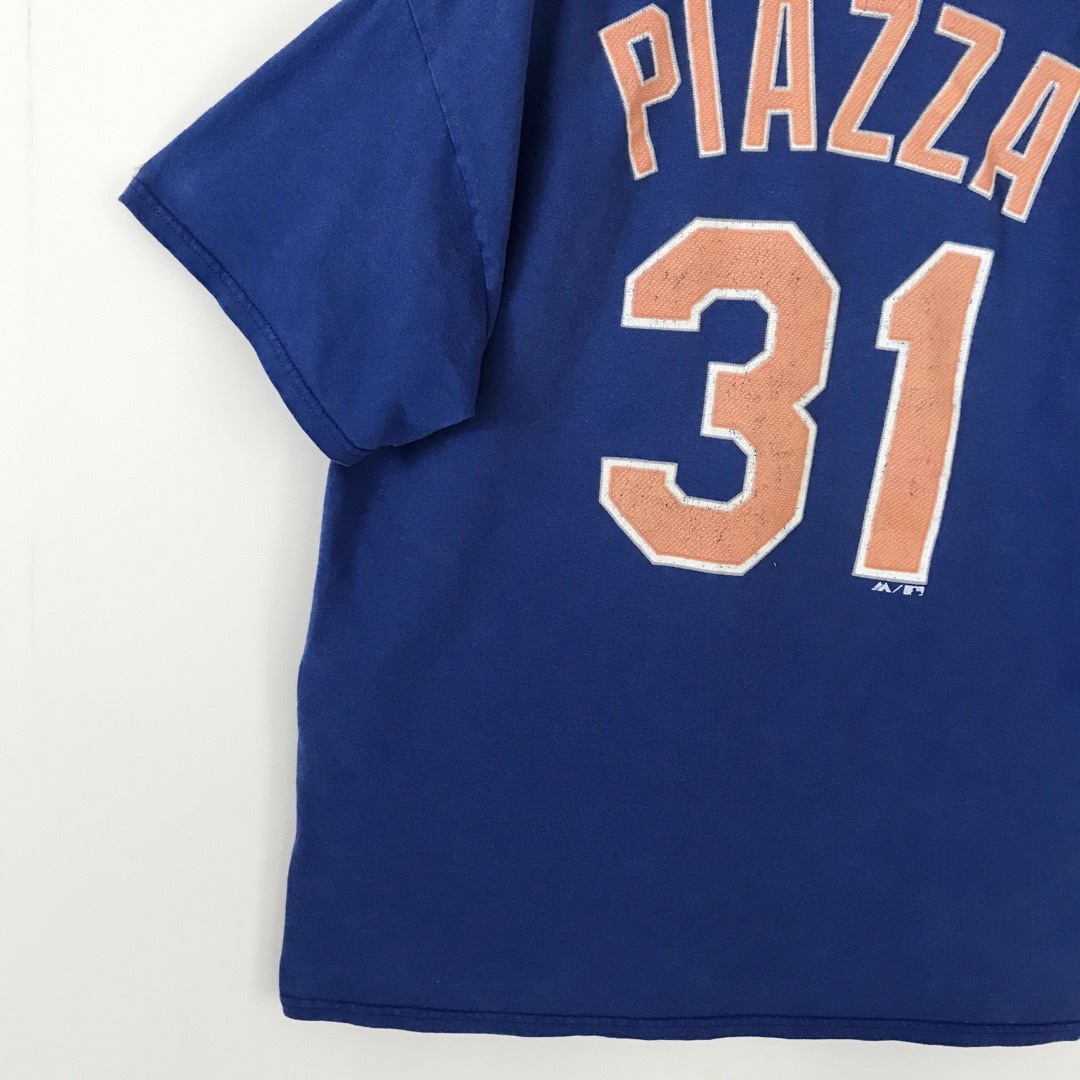 Majestic(マジェスティック)のMLBマジェスティック★マイクピアザ 31★ニューヨークメッツMets Tシャツ メンズのトップス(Tシャツ/カットソー(半袖/袖なし))の商品写真