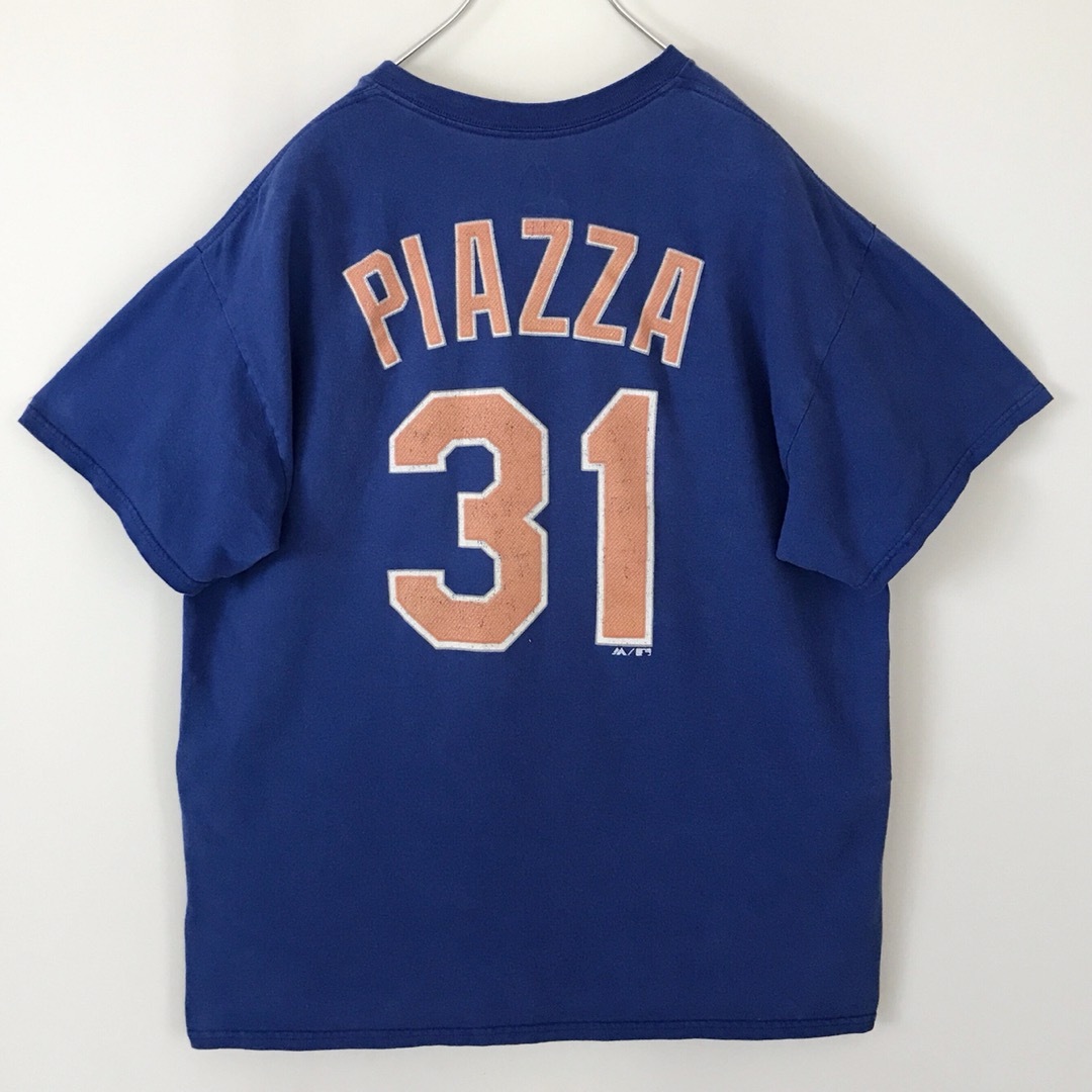 Majestic(マジェスティック)のMLBマジェスティック★マイクピアザ 31★ニューヨークメッツMets Tシャツ メンズのトップス(Tシャツ/カットソー(半袖/袖なし))の商品写真