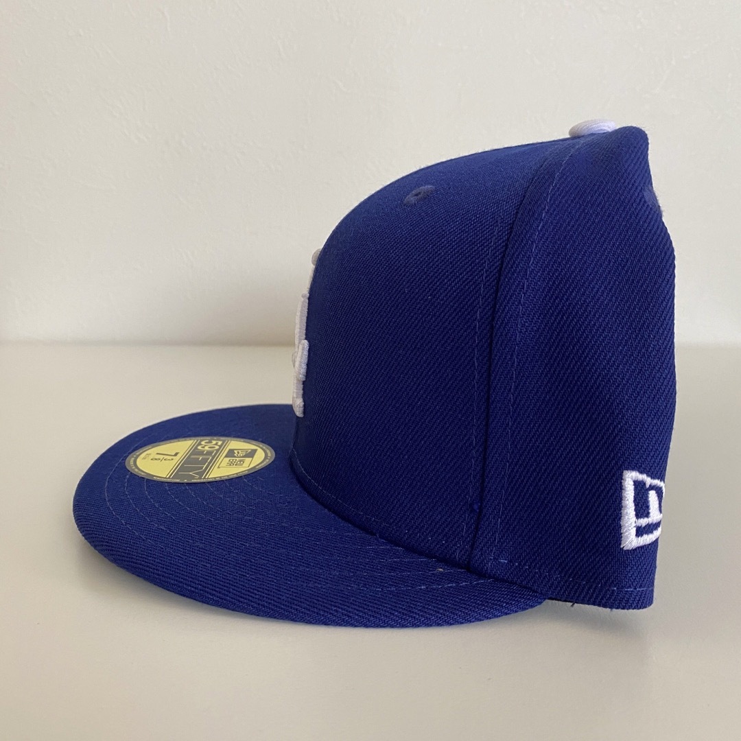 NEW ERA(ニューエラー)のツバ裏ブラック ドジャース ニューエラ キャップ New Era Cap 3/8 メンズの帽子(キャップ)の商品写真