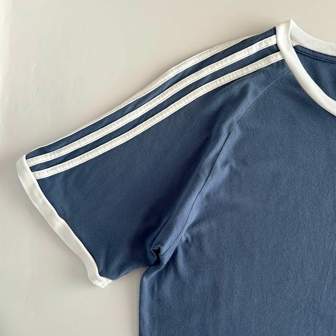 Originals（adidas）(オリジナルス)のadidas originals 半袖リンガーT ストライプ Tシャツ XL メンズのトップス(Tシャツ/カットソー(半袖/袖なし))の商品写真