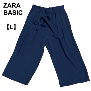 ZARA - 【古着】レディース ザラ ワイドパンツ カジュアルパンツ リボンパンツ