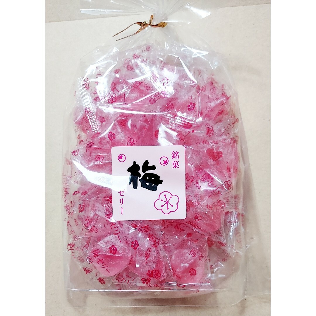 三裕製菓銘菓梅ゼリー(個包装) 60個◆◆お菓子のおまけ付き◆◆ 食品/飲料/酒の食品(菓子/デザート)の商品写真