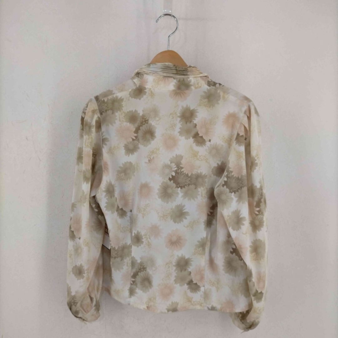 USED古着(ユーズドフルギ) 襟フリル 花柄シャツ レディース USED古着(ユーズドフルギ) 襟フリル 花柄シャツ レディース