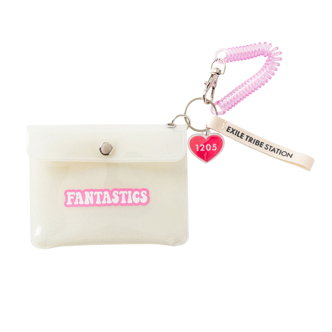 FANTASTICS ラメクリアポーチ エンタメ/ホビーのタレントグッズ(ミュージシャン)の商品写真