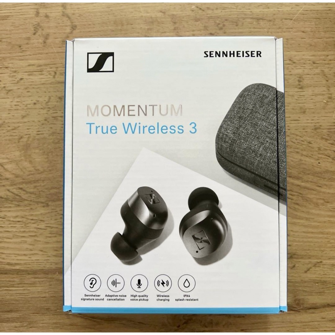 SENNHEISER(ゼンハイザー)のSENNHEISER MOMENTUM True Wireless3グラファイト スマホ/家電/カメラのオーディオ機器(ヘッドフォン/イヤフォン)の商品写真