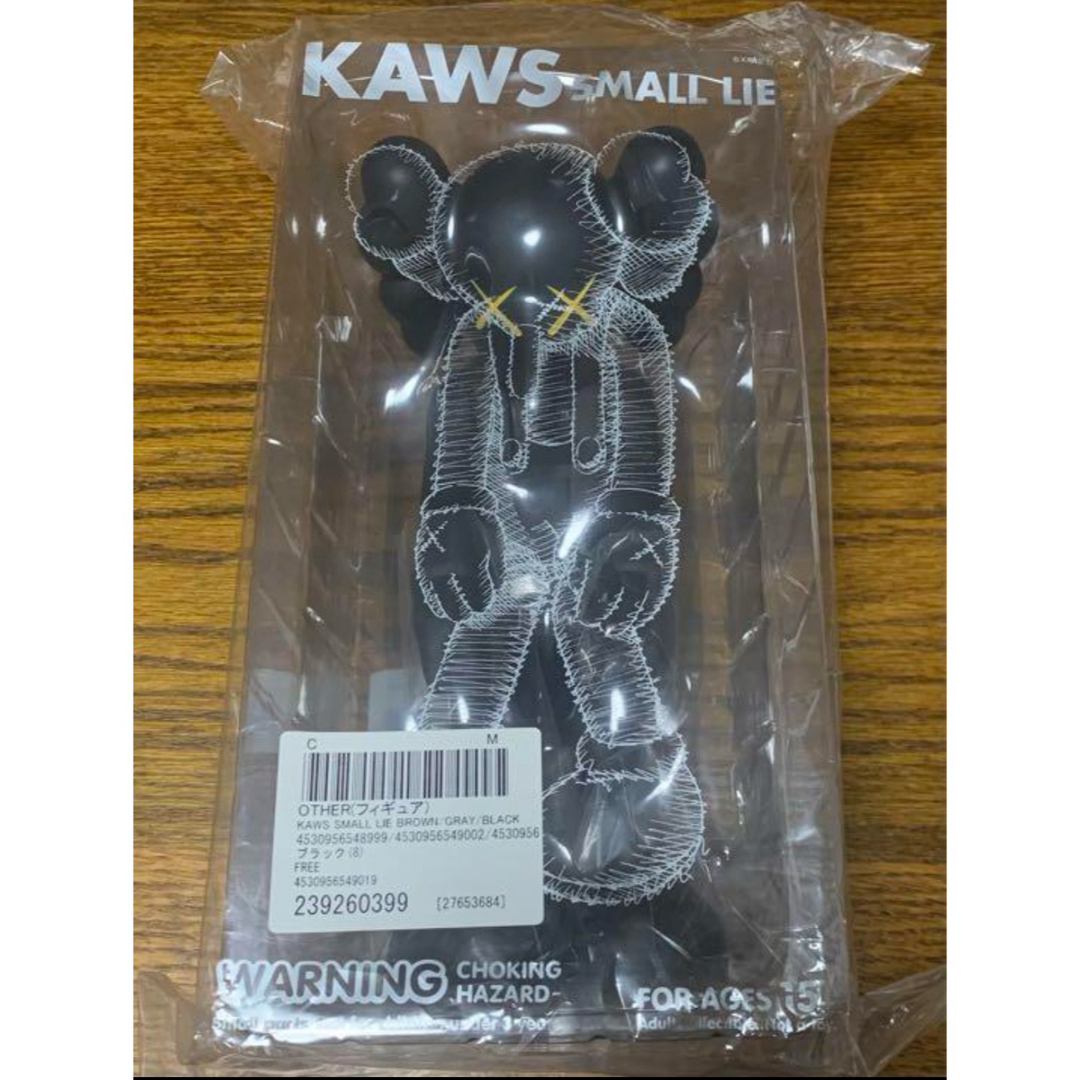 MEDICOM TOY(メディコムトイ)の【新品・未開封】 KAWS SMALL LIE BLACK エンタメ/ホビーのフィギュア(その他)の商品写真