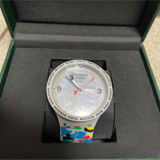 【美品】 swatch × A BATHING APE コラボ時計