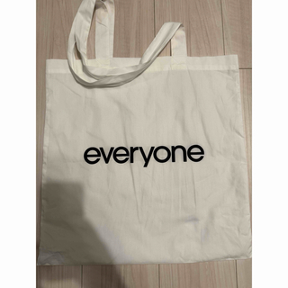 ワンエルディーケーセレクト(1LDK SELECT)のeveryone shop bag(トートバッグ)