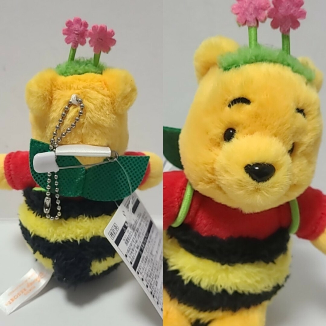 くまのプーさん(クマノプーサン)の2022ハロウィン くまのプーさん 蜂 ぬいば エンタメ/ホビーのおもちゃ/ぬいぐるみ(キャラクターグッズ)の商品写真