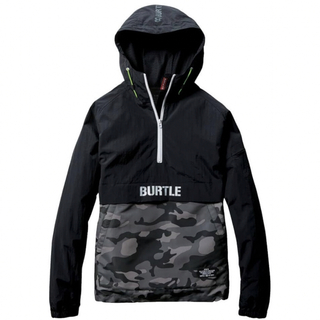 BURTLE - BURTLE 4054 アノラックパーカー 防風 防寒　ブラックウッド　Mサイズ