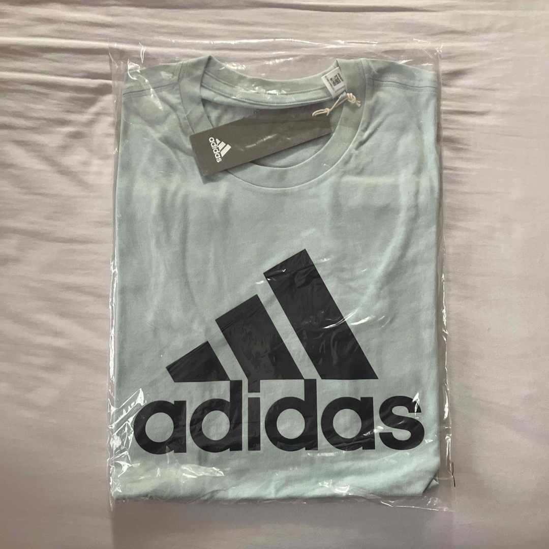 adidas(アディダス)のadidas アディダス ロゴ半袖Tシャツ L レディースのトップス(Tシャツ(半袖/袖なし))の商品写真