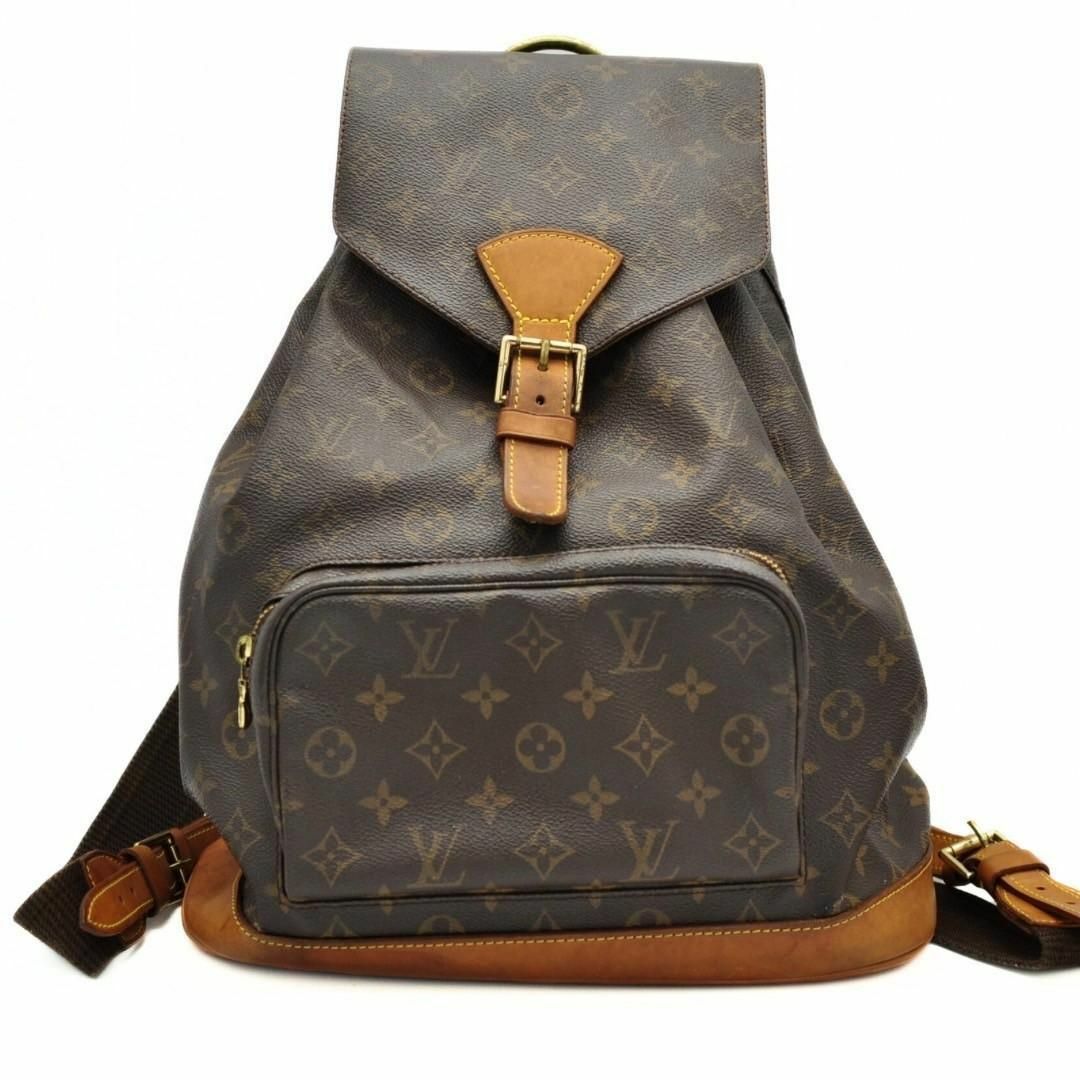 LOUIS VUITTON(ルイヴィトン)のルイヴィトン モノグラム モンスリGM リュックサック バッグ SP0050 レディースのバッグ(リュック/バックパック)の商品写真