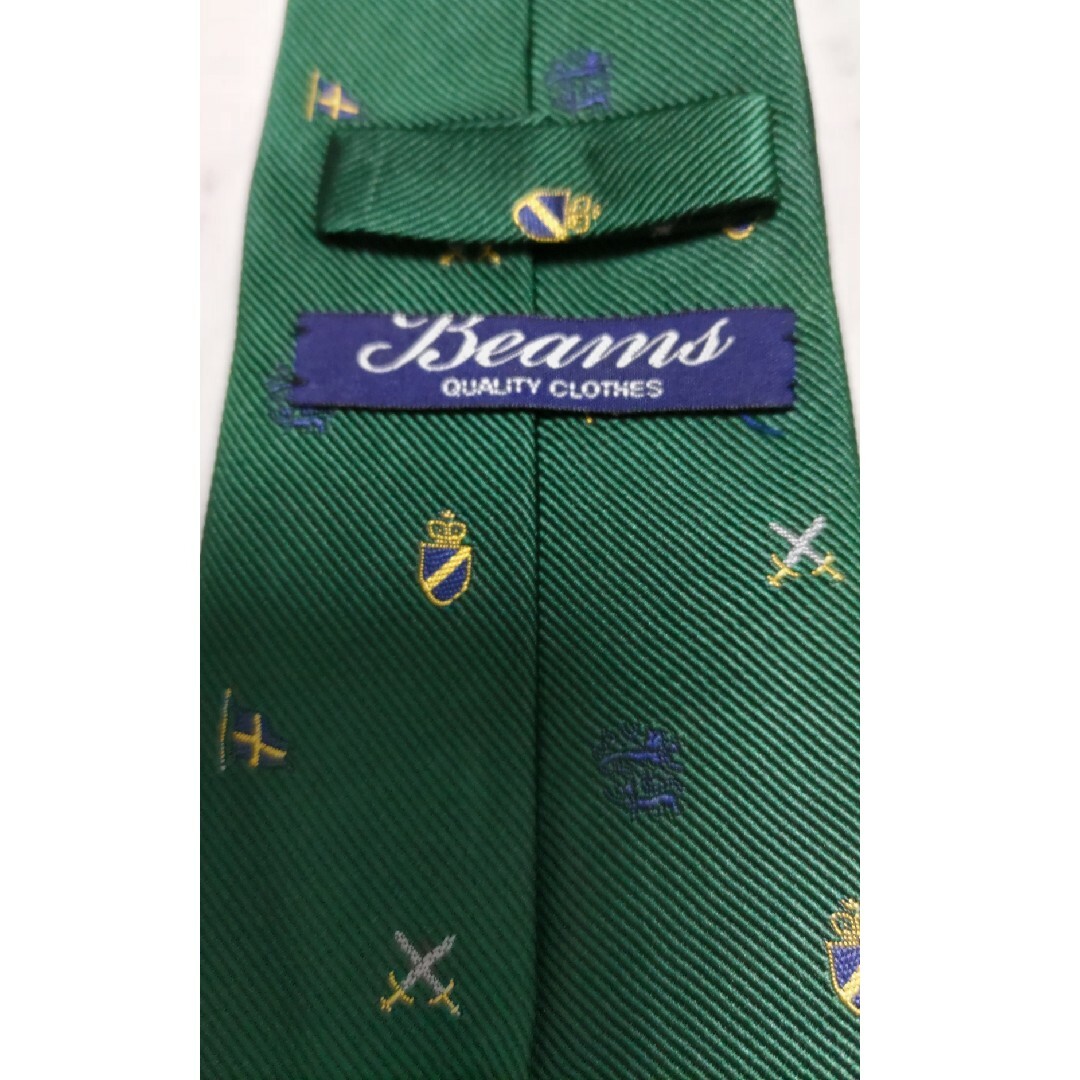 BEAMS(ビームス)のBEAMS グリーンネクタイ メンズのファッション小物(ネクタイ)の商品写真