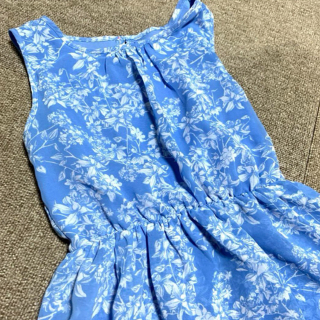 H&M(エイチアンドエム)のh&m ノースリーブワンピース キッズ/ベビー/マタニティのキッズ服女の子用(90cm~)(ワンピース)の商品写真