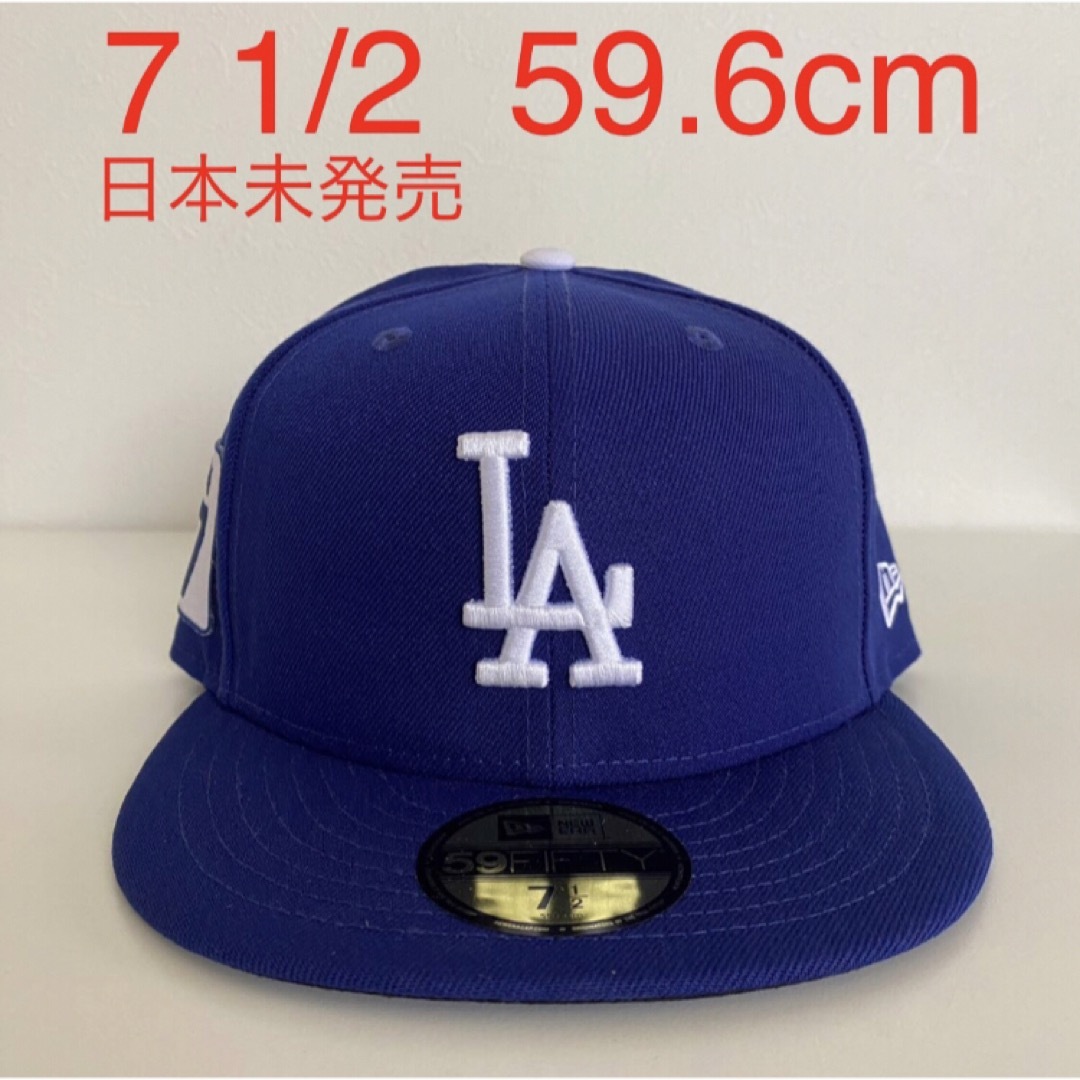 NEW ERA(ニューエラー)のツバ裏ブラック ドジャース ニューエラ キャップ New Era Cap 1/2 メンズの帽子(キャップ)の商品写真