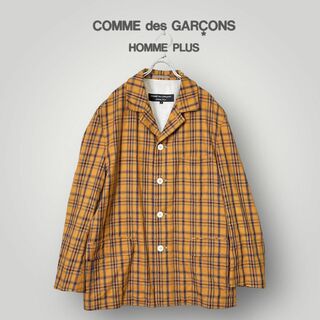 コムデギャルソンオムプリュス(COMME des GARCONS HOMME PLUS)の[希少] 97SS コムデギャルソン オムプリュス チェック ジャケット(テーラードジャケット)