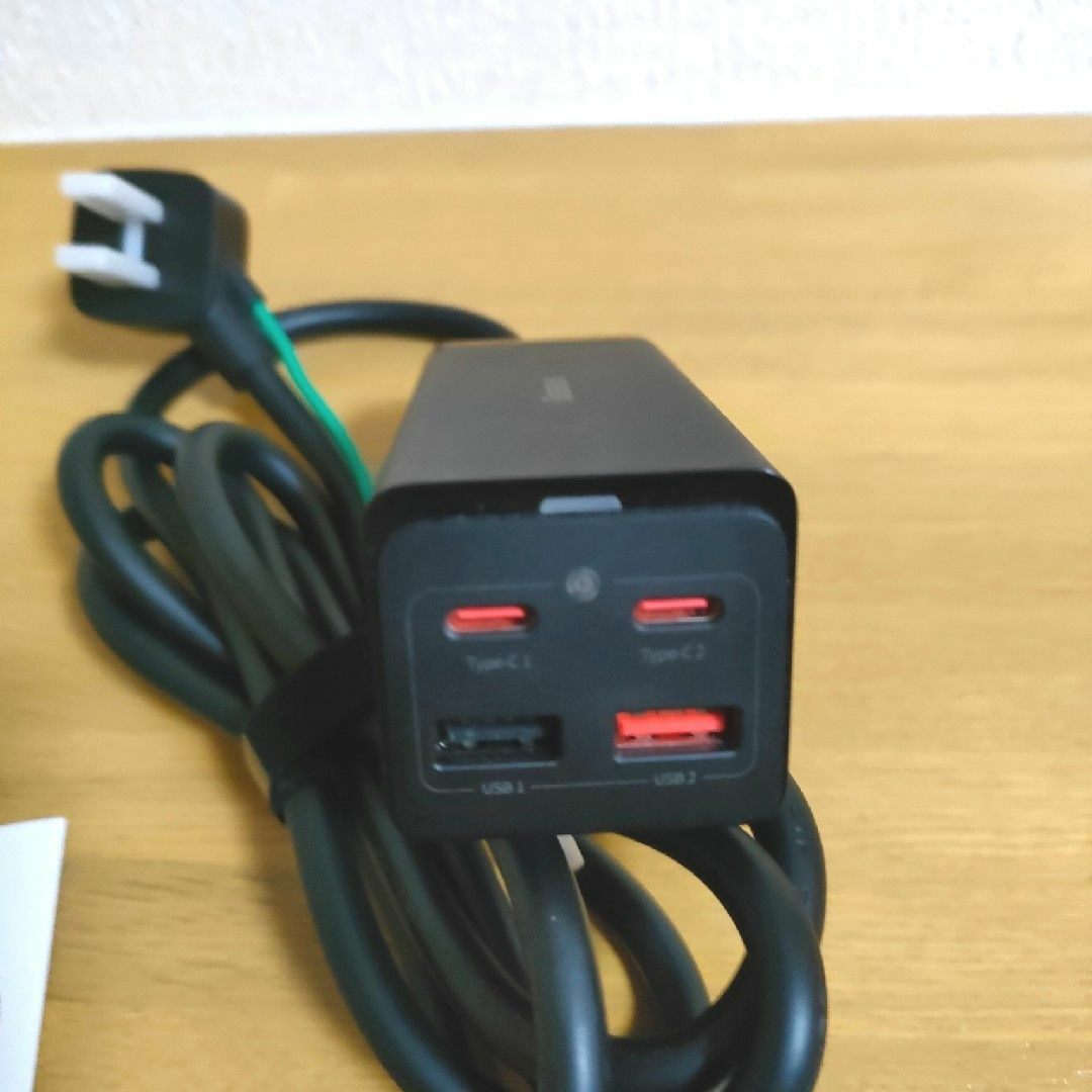 Baseus PD 充電器 65w USB 電源タップ スマホ/家電/カメラのスマートフォン/携帯電話(バッテリー/充電器)の商品写真