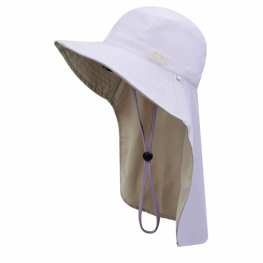 【色: パープル-RNYF02】[Clakllie] 日焼け止め帽子 レディース レディースのファッション小物(その他)の商品写真