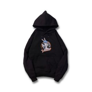 VR × PEKORA HOODIE  BLACK Mサイズ(パーカー)