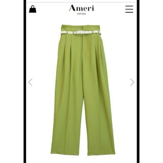 Ameri VINTAGE - AMERI アメリ　SHAPELY HIGH WAIST PANTS