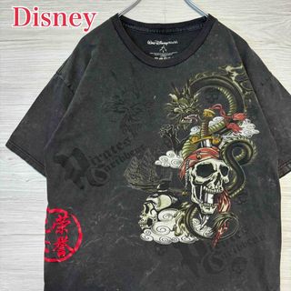 ディズニー(Disney)の【入手困難】ディズニー　パイレーツオブカリビアン　Tシャツ　Lサイズ　海外輸入(Tシャツ/カットソー(半袖/袖なし))