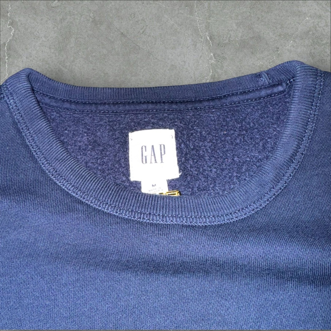 GAP(ギャップ)のGAP ギャップ 長袖スウェットサイズM ネイビー メンズのトップス(スウェット)の商品写真