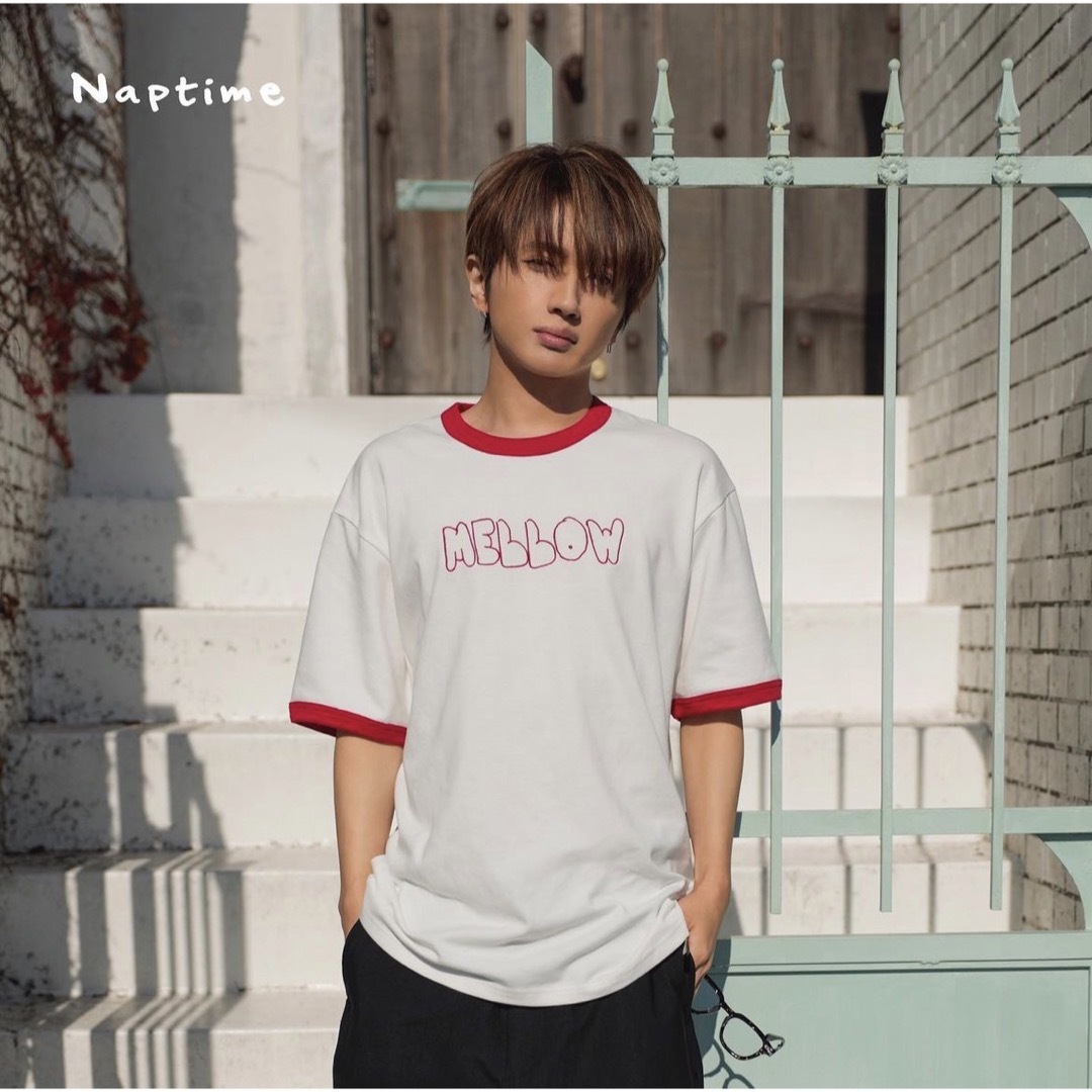 セール 登場から人気沸騰 リンガーTシャツ Naptime. Sサイズ リンガーt ss 2022 （naptime アイドル
