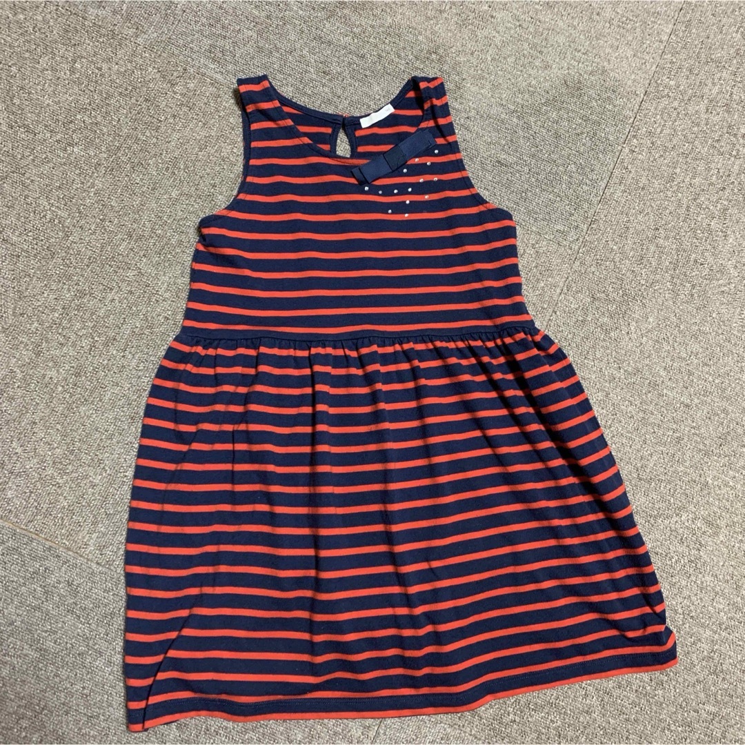 H&M(エイチアンドエム)の女の子　夏服ワンピース　140cm  キッズ/ベビー/マタニティのキッズ服女の子用(90cm~)(ワンピース)の商品写真