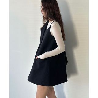 クラネ(CLANE)のCLANE  THIN STRAP A LINE TOPS(ミニワンピース)