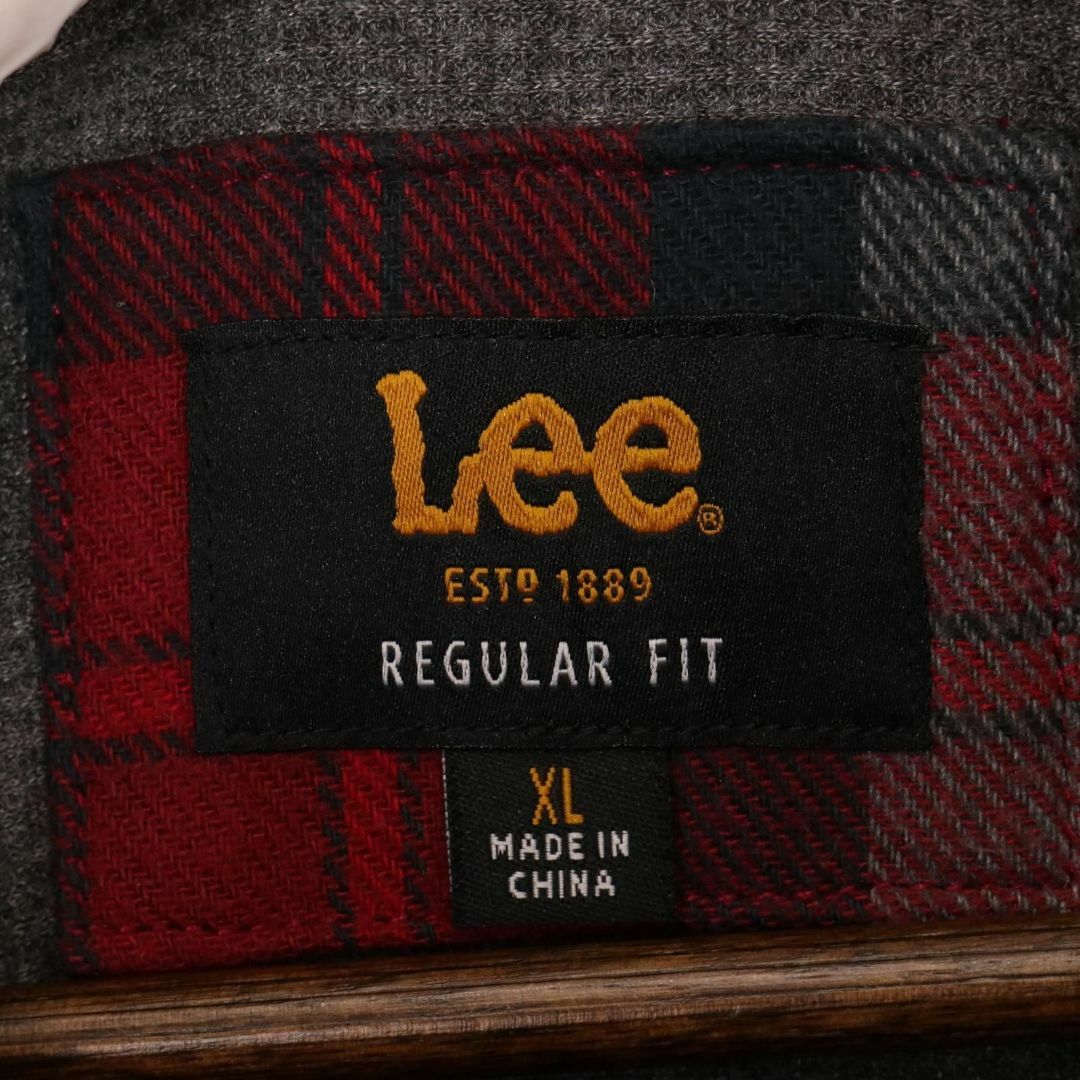 Lee(リー)のLee/リー ヘビー フランネルシャツ 長袖シャツ ジャケット 裏地付 メンズのトップス(シャツ)の商品写真