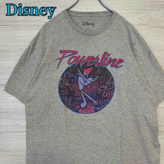 ディズニー(Disney)の【入手困難】ディズニー グーフィー パワーライン Tシャツ XLサイズ　一点物(Tシャツ/カットソー(半袖/袖なし))