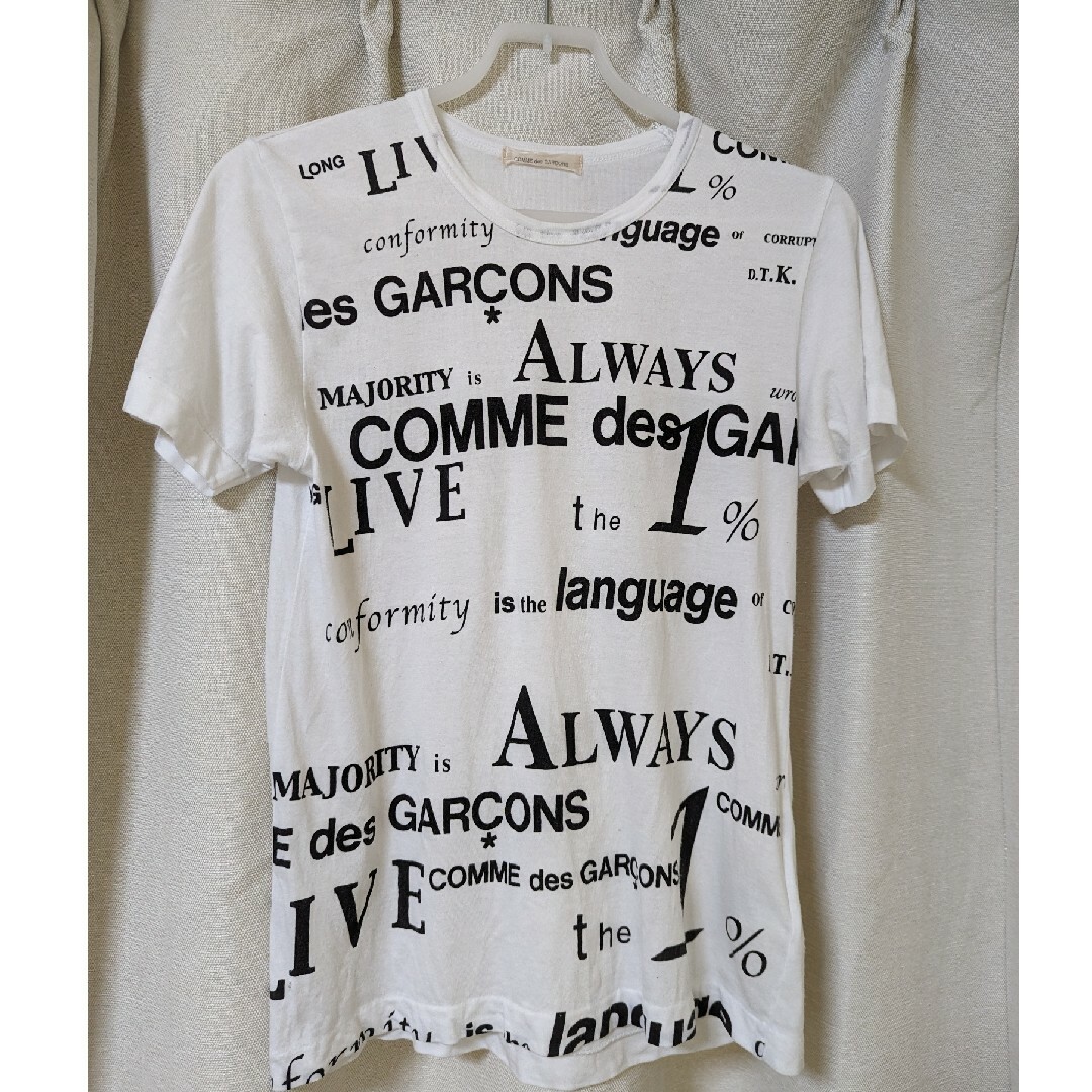 CDG（COMME des GARÇONS）(シーディージー)のCOMME des GARÇONS 半袖Tシャツ トップス レディースのトップス(Tシャツ(半袖/袖なし))の商品写真