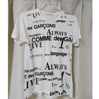 シーディージー(CDG（COMME des GARÇONS）)のCOMME des GARÇONS 半袖Tシャツ トップス(Tシャツ(半袖/袖なし))