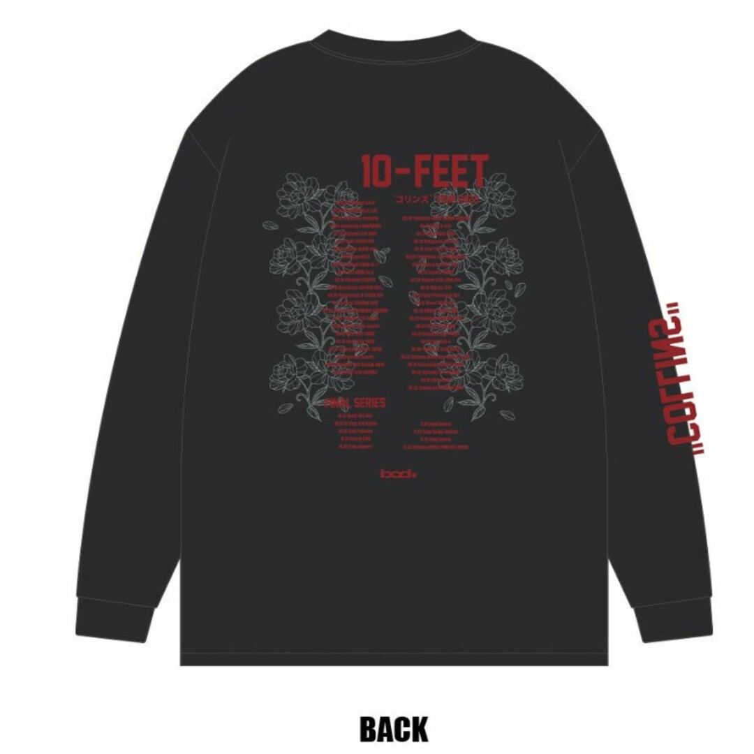 ☆10-FEETコリンズツアーロングスリーブTシャツ☆XXLサイズ レディースのトップス(Tシャツ(長袖/七分))の商品写真