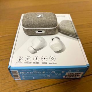 ゼンハイザー(SENNHEISER)のMOMENTUM True Wireless 3 ホワイト 【ジャンク品】(ヘッドフォン/イヤフォン)