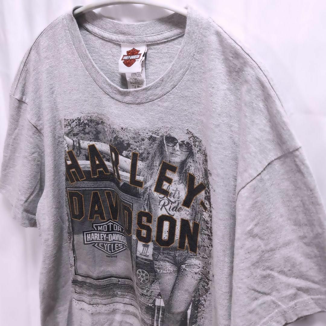 Harley Davidson(ハーレーダビッドソン)の【古着】Harley-Davidson Tシャツ プリント M メンズのトップス(Tシャツ/カットソー(半袖/袖なし))の商品写真