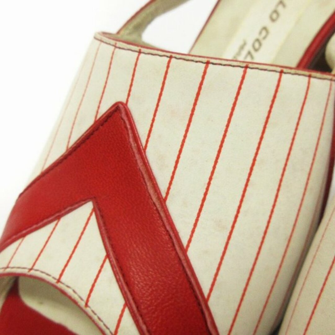 other(アザー)のITALO COLOMBO バックストラップ サンダル 赤 レッド系 34.5 レディースの靴/シューズ(ハイヒール/パンプス)の商品写真