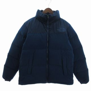 ザノースフェイス(THE NORTH FACE)のザノースフェイス 23AW コーデュロイ ヌプシ ダウンジャケット ネイビー L(ダウンジャケット)