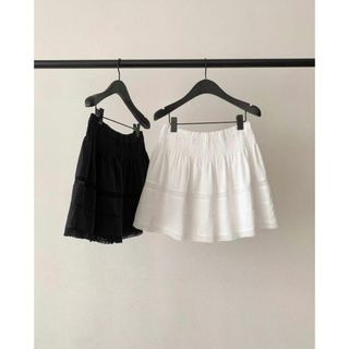 Ounce smoke lace skirt leday 韓国(ミニスカート)