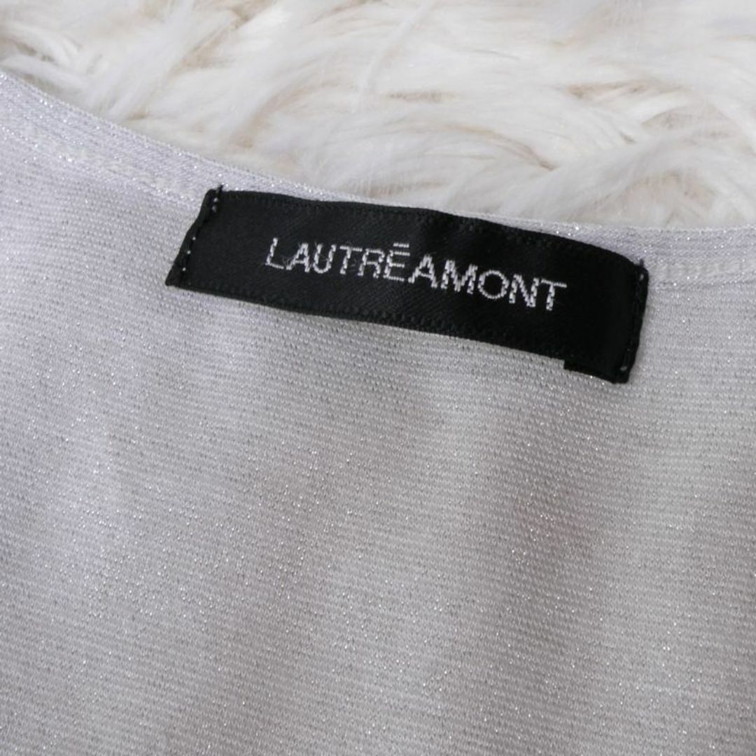 LAUTREAMONT(ロートレアモン)のLAUTREAMONT レディース トップス ラメ タンクトップ 日本製 M　 レディースのトップス(タンクトップ)の商品写真