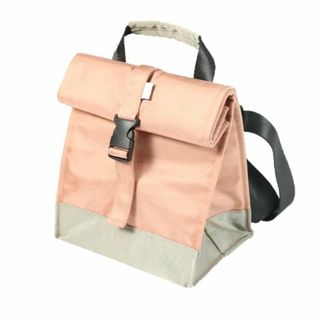 【色: PINK】ランチバッグ thermal lunch bag leakpr(弁当用品)