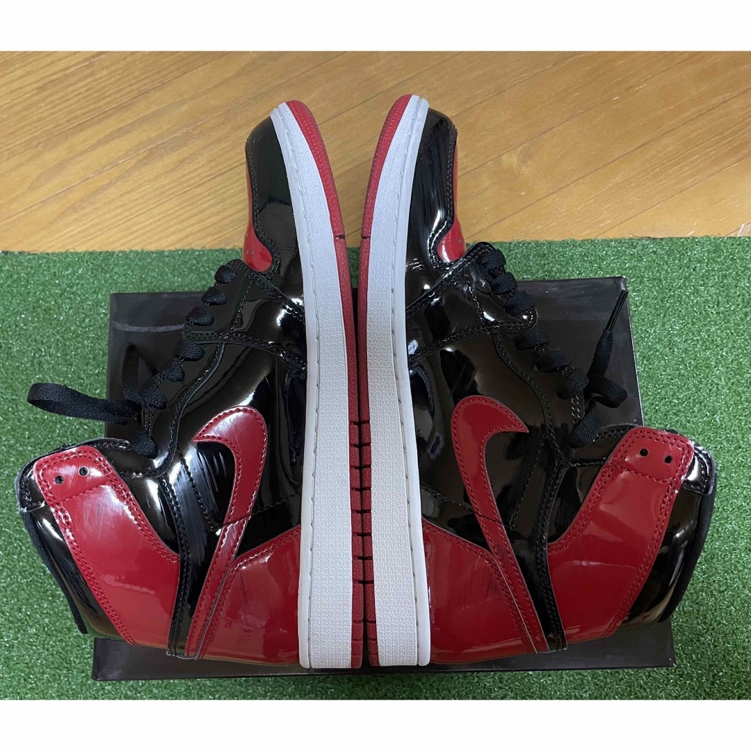 Jordan Brand（NIKE）(ジョーダン)のNike Air Jordan 1 High OG "Patent Bred" メンズの靴/シューズ(スニーカー)の商品写真