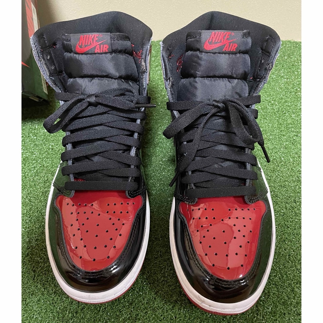 Jordan Brand（NIKE）(ジョーダン)のNike Air Jordan 1 High OG "Patent Bred" メンズの靴/シューズ(スニーカー)の商品写真