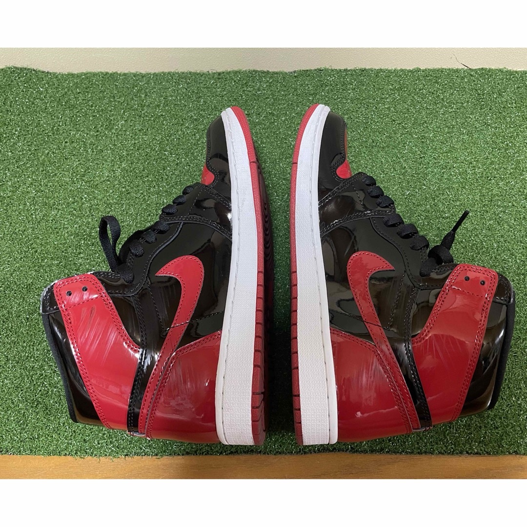 Jordan Brand（NIKE）(ジョーダン)のNike Air Jordan 1 High OG "Patent Bred" メンズの靴/シューズ(スニーカー)の商品写真