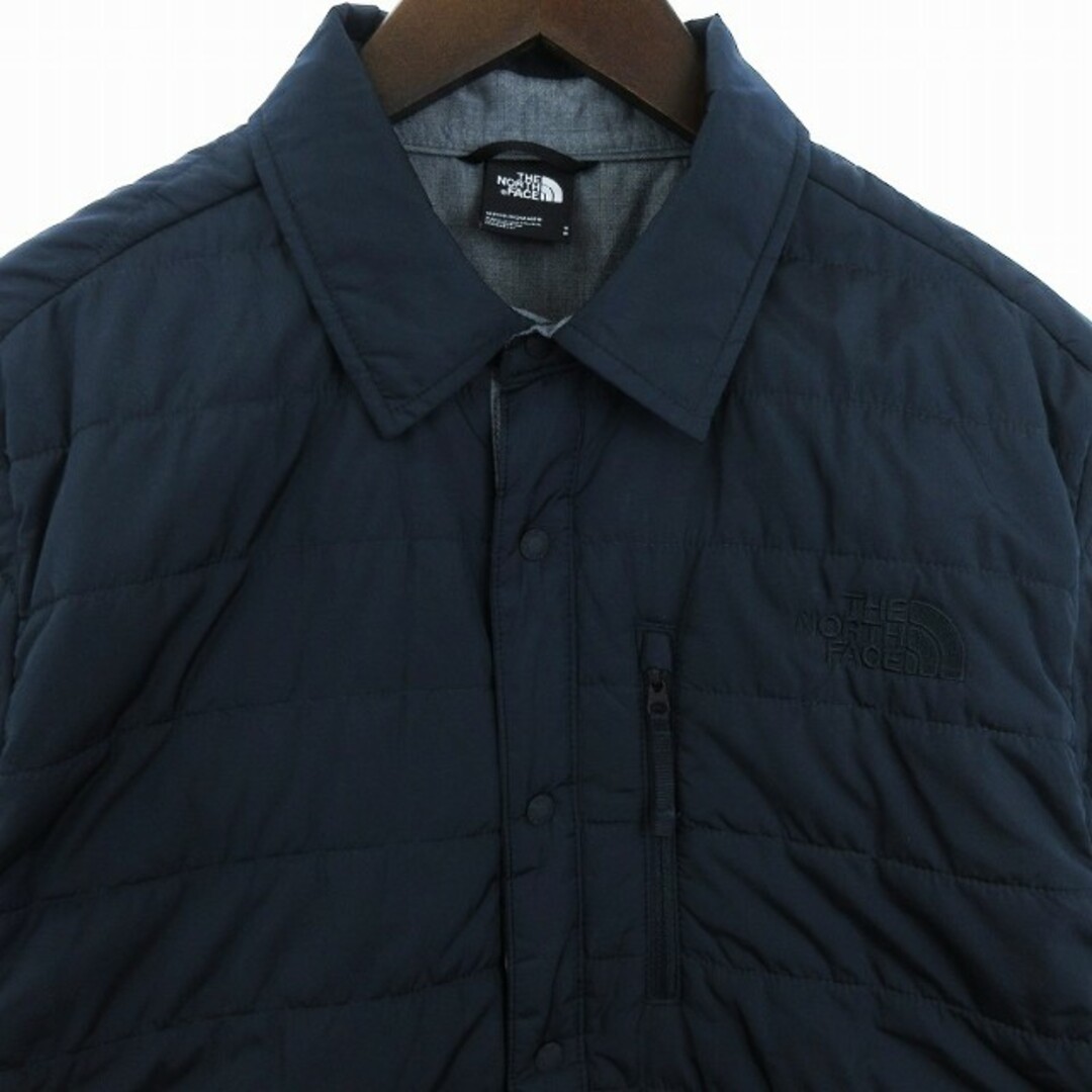THE NORTH FACE(ザノースフェイス)のザノースフェイス キルティングジャケット ブルゾン 中綿 ネイビー S メンズのジャケット/アウター(ブルゾン)の商品写真