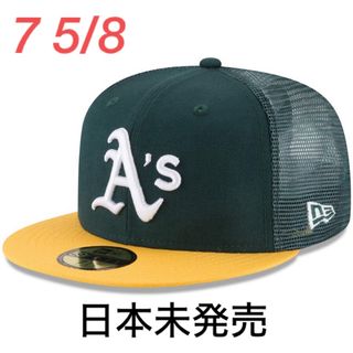 ニューエラー(NEW ERA)の【NEW ERA】OAKLAND ATHLETICS MESH BACK(応援グッズ)