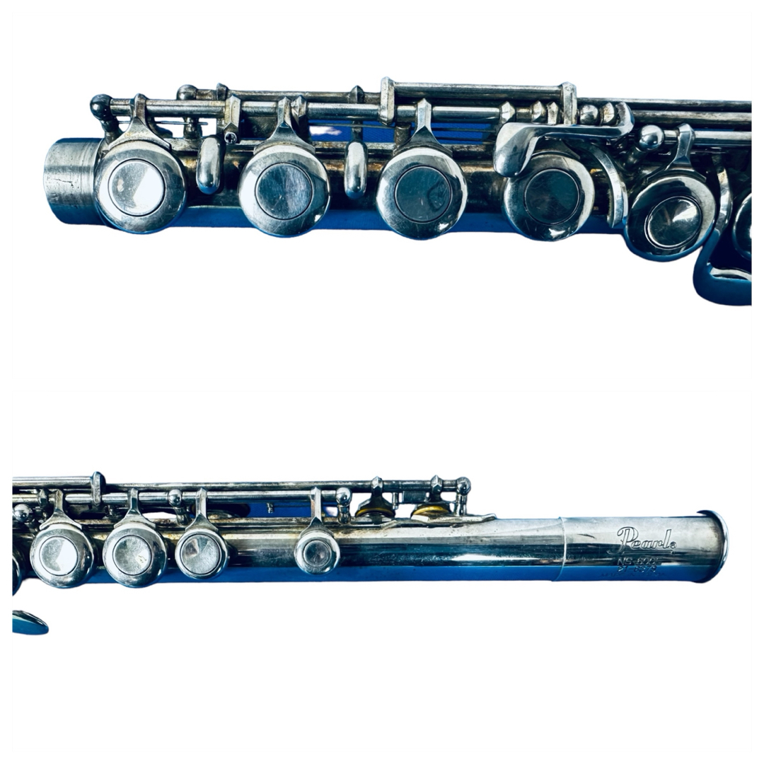 pearl(パール)の貴重品  Pearl フルート NS-600E 中古 ケース付き 音出し確認済み 楽器の管楽器(フルート)の商品写真
