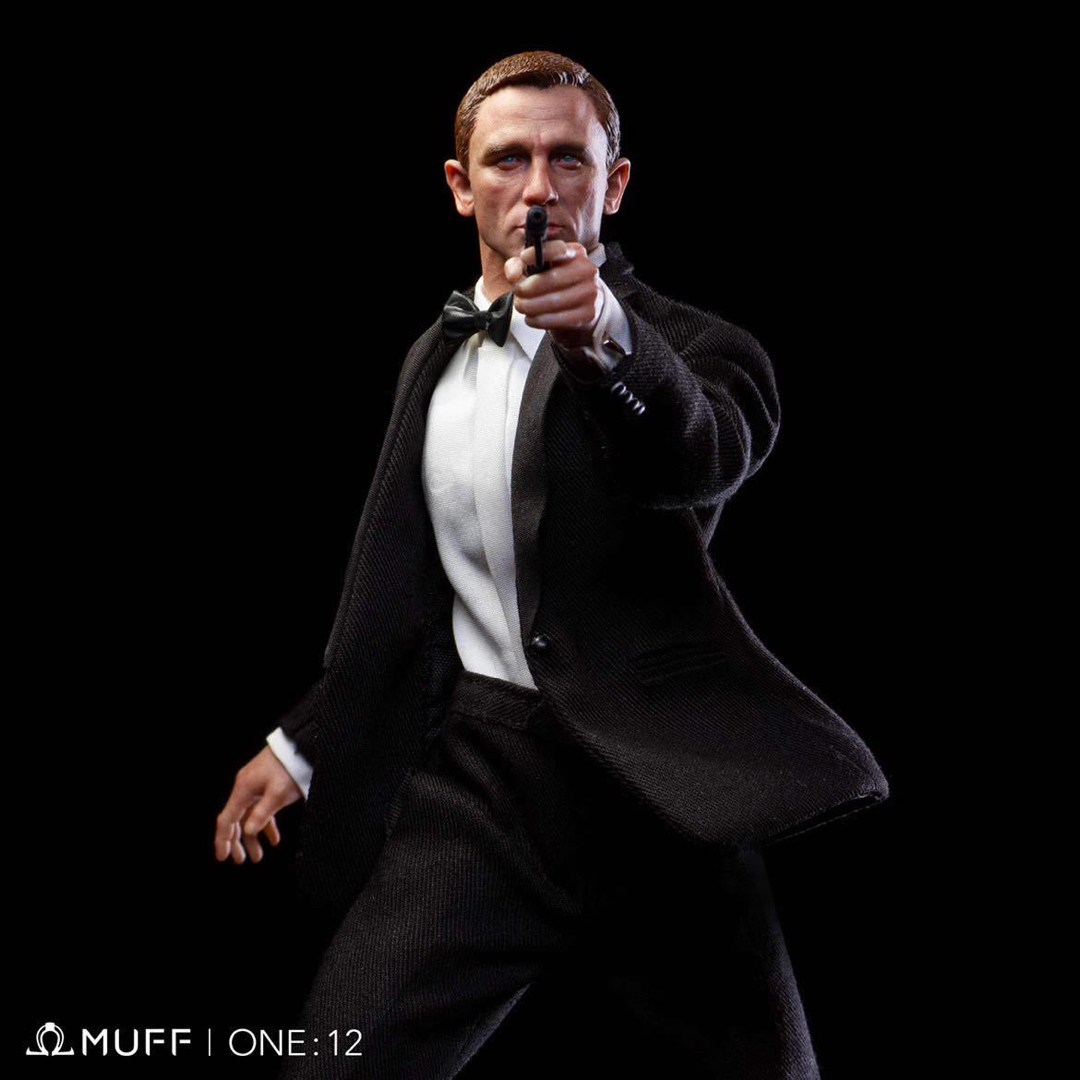 MUFF TOYS ジェームズ・ボンド 007 1/12フィギュアDX verの通販 MUFF TOYS ジェームズ・ボンド 007 1/12フィギュアDX verの通販