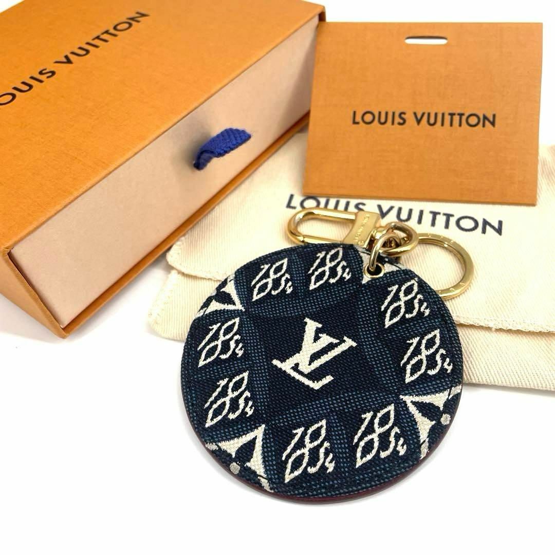 LOUIS VUITTON(ルイヴィトン)のc621真贋済【ヴィトン】美品”ポルトクレ イリュストレ モノグラム ジャガード レディースのファッション小物(キーホルダー)の商品写真